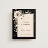 "Peonies & Sage" - Direction Cards in Fawn by Susan Moyal - Front