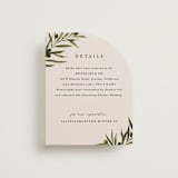 "Tuscan Hill" - Direction Cards in Creme by Kate Ahn - Front