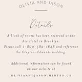 "Splendid" - Direction Cards in Ecru by Sandra Picco Design - Detail