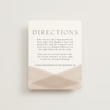 "Getaway" - Direction Cards in Snow by Erin L. Wilson - Front