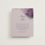 "Elisa" - Direction Cards in Orchid by Simona Camp - Front