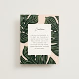 "Tropical Oasis" - Direction Cards in Coral by Joanna Griffin - Front
