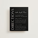 "Ascent" - Direction Cards in Ecru by Erica Krystek - Front