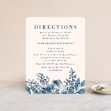 "Southern Comfort" - Direction Cards in French Blue by Chris Griffith - Front