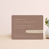 "Minimalist Shapes" - Direction Cards in Natural by Heather Cairl - Front