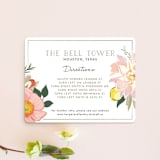 "Spring Blooms" - Direction Cards in Blush by Susan Moyal - Front