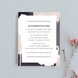"Artistic Union" - Direction Cards in Indigo by Brooke Chandler - Front