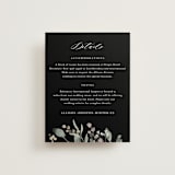 "Enchanted fields" - Direction Cards in Noir by Jennifer Wick - Front