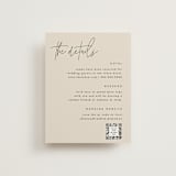 "Layered" - Direction Cards in Natural by Kelly Schmidt - Front