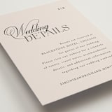 "Sibonie" - Direction Cards in Ivory by Melanie Kosuge - Detail