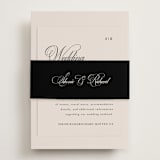 "Sibonie" - Direction Cards in Ivory by Melanie Kosuge - Assembled with Belly Band