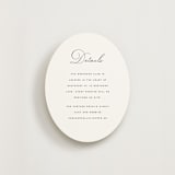 "Limelight" - Direction Cards in Linen by Olivia Kanaley Inman - Front