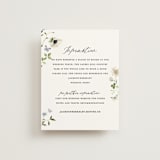 "Ornate" - Direction Cards in Peony by Sarah Knight - Front
