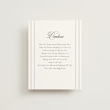 "Black Tie Elegance" - Direction Cards in Tuxedo by Nicoletta Savod - Front
