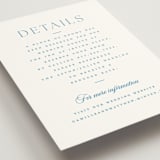 "Gwenyth" - Direction Cards in Neptune by Kristie Kern - Detail