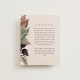 "Autumnal" - Direction Cards in Natural by Alethea and Ruth - Front
