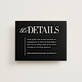 "This and That" - Direction Cards in Diamond by Jessica Corliss - Front