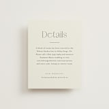 "Cadence" - Direction Cards in Ivory by Jennifer Wick - Front