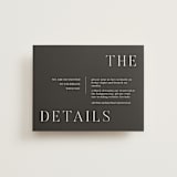 "Around the Way" - Direction Cards in Slate by That Girl Press - Front