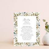 "Wedding Festive" - Direction Cards in Frost by Chris Griffith - Front