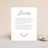 "Ridgeline" - Direction Cards in Ivory by Eric Clegg - Front