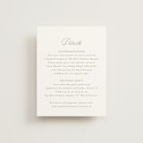 "Calia" - Direction Cards in Paris Rain by Jennifer Postorino - Front