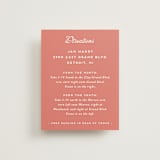 "Penumbra" - Direction Cards in Garden by Snow and Ivy - Front