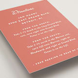 "Penumbra" - Direction Cards in Garden by Snow and Ivy - Detail