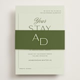 "Swoon" - Direction Cards in Lemongrass by Sam Dubeau - Assembled with Belly Band