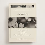 "Nonnette" - Direction Cards in Vanilla by Blustery August - Assembled with Belly Band