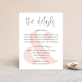 "thespian" - Direction Cards in Coral by silverscreen studio - Front