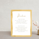 "Summer Love" - Direction Cards in Sunflower by Wildfield Paper Co - Front