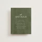 "petal toss" - Direction Cards in Cream by Angela Marzuki - Front