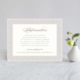 "Simply Grand" - Direction Cards in Dove by Hooray Creative - Front