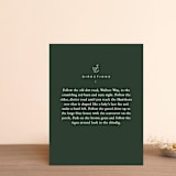 "A Dash of Delight" - Direction Cards in Pine Needle by Bramble Studio - Front