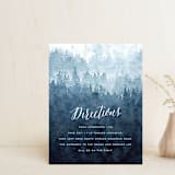 "Mountain Retreat" - Direction Cards in Evening Sky by Design Lotus - Front