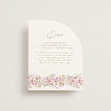 "Floral Arch" - Direction Cards in Spring by Phrosné Barwood - Front