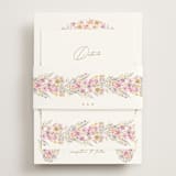 "Floral Arch" - Direction Cards in Spring by Phrosné Barwood - Assembled with Belly Band