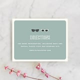 "Shades" - Direction Cards in Celadon by Olive and Violet - Front