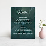 "Succulent Center" - Direction Cards in Cactus by Jessica Williams - Front