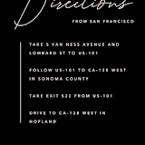 "Aesthetic" - Direction Cards in Blush by Liz Conley - Detail