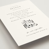 "Countryside Villa" - Direction Cards in Noir by Shiny Penny Studio - Detail