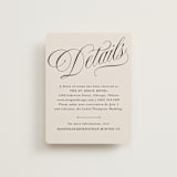 "Mirin" - Direction Cards in Linen by Kate Ahn - Front