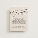 "Mirin" - Direction Cards in Linen by Kate Ahn - Front