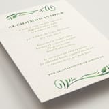 "Growing Ampersand" - Direction Cards in Ivory by Laura Bolter - Detail