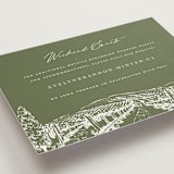 "Vineyard" - Direction Cards in Olive by Sarah Brown - Detail