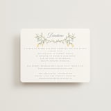 "Monogrammed" - Direction Cards in Spring by Petra Kern - Front