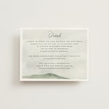 "Countryside" - Direction Cards in Emerald by Petra Kern - Front