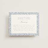 "Hartford" - Direction Cards in Powder by Erin L. Wilson - Front