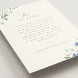 "Sweeping Meadow" - Direction Cards in Aquamarine by Everett Paper Goods - Detail